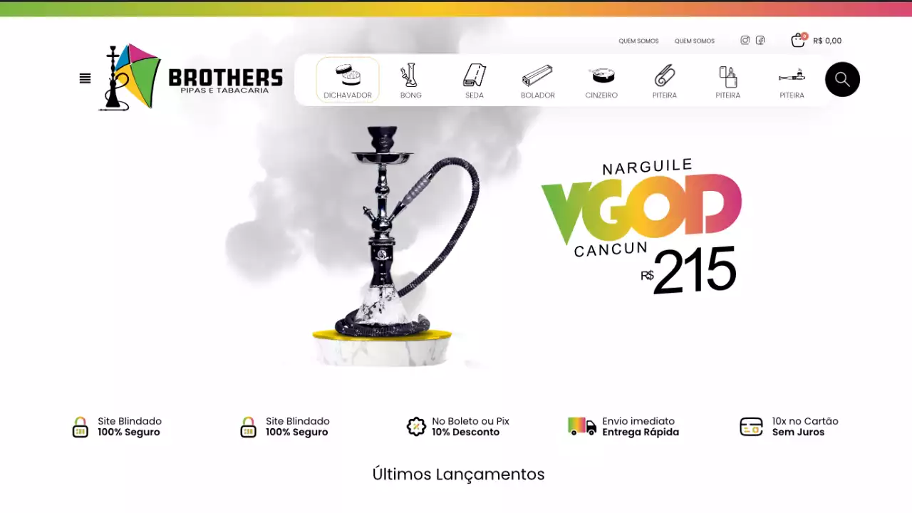 2Brothers - Pipas e Tabacaria